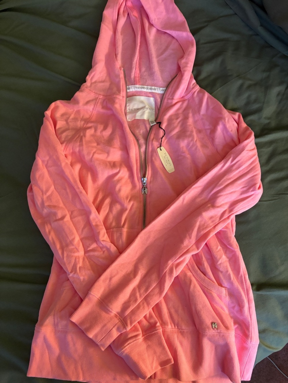 Victoria's Secret Pink Hooded Zip Jacket